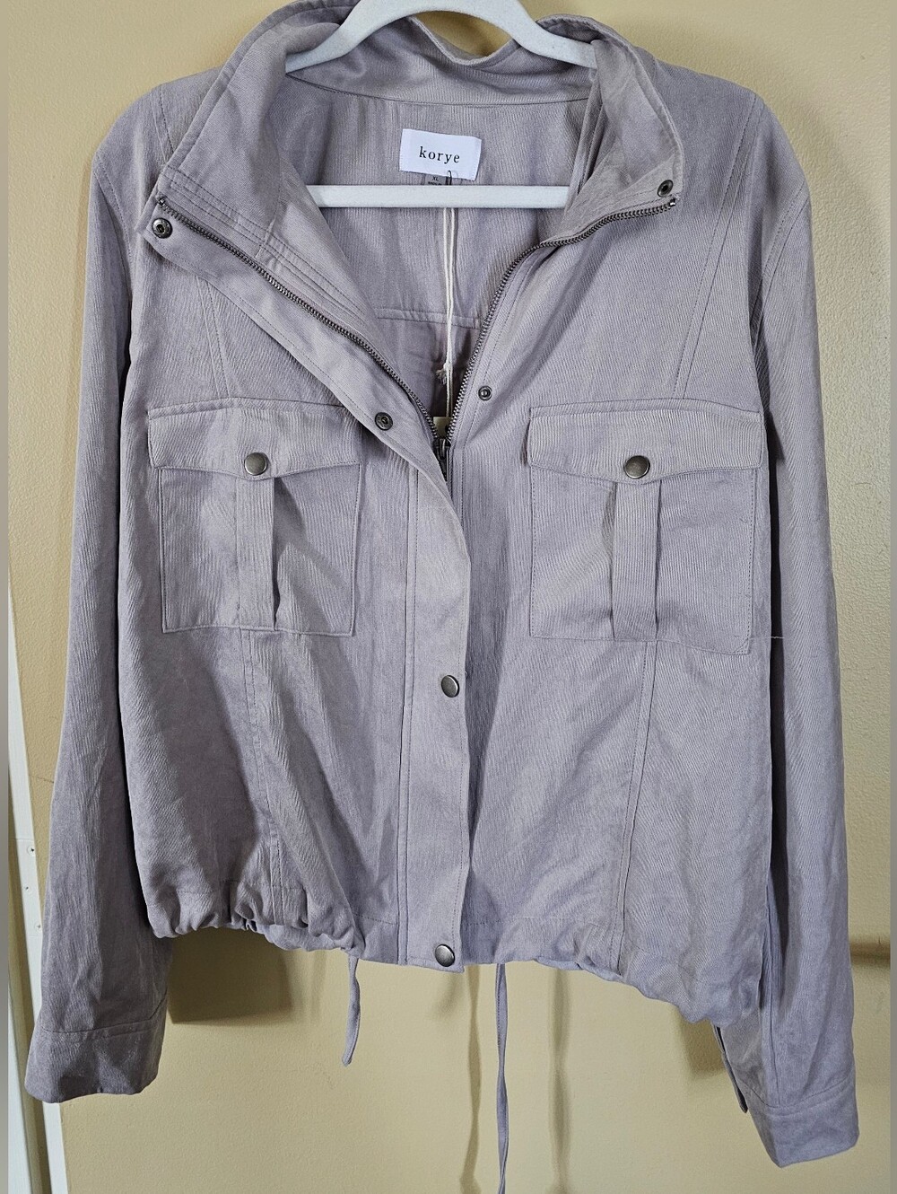 Korye Cropped Utility Jacket